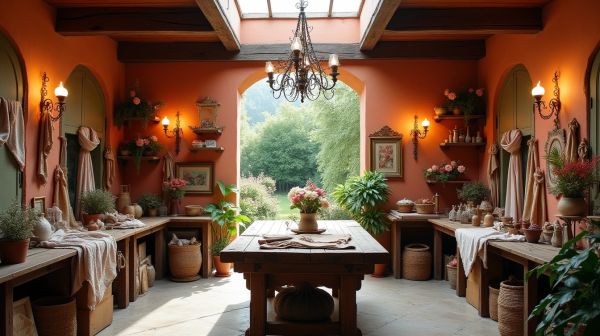 Atelier de créations artisanales à Maubert-Fontaine : activités manuelles et décorations uniques